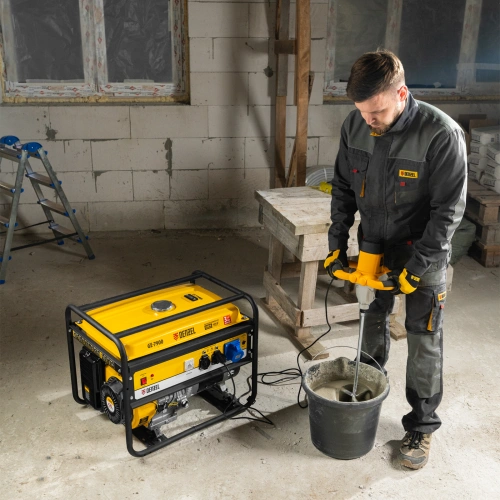 Генератор бензиновый GE 7900, 6.5 кВт, 220 В/50 Гц, 25 л, ручной пуск Denzel по ценам производителя в Краснодаре с доставкой по всей России