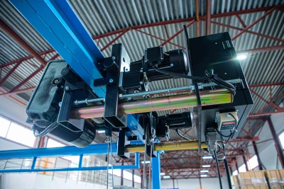 Таль передвижная двухскоростная с уменьшенной строительной высотой  3,2т  6м 4/1 380В электрическая канатная TOR SHA8 2D по ценам производителя в Краснодаре с доставкой по всей России