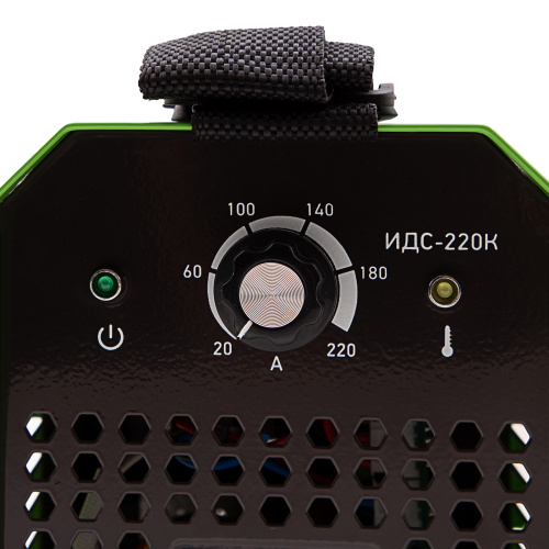 Инверторный аппарат дуговой сварки ИДС-220K, 220 А, ПВ 80%, диаметр электрода 1,6-5 мм Сибртех по ценам производителя в Краснодаре с доставкой по всей России