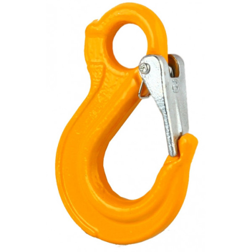 Крюк с проушиной и защелкой 5,3 т, размер 13 - 8 по ценам производителя в Краснодаре с доставкой по всей России