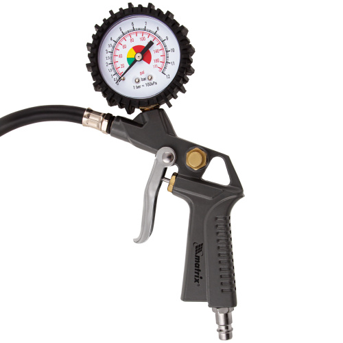 Набор пневмоинструмента, 5 предметов, быстросъемное соединение, краскораспылитель с нижним бачком Matrix по ценам производителя в Краснодаре с доставкой по всей России