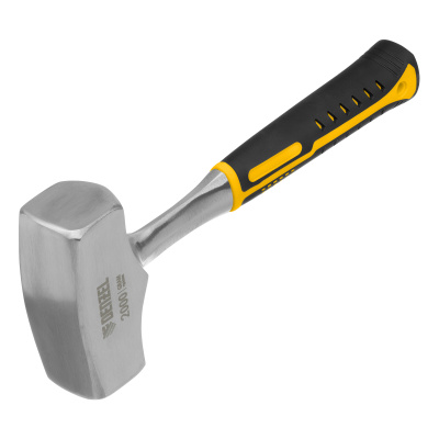 Кувалда 2 кг, цельнометаллическая, двухкомпонентная рукоятка Denzel по ценам производителя в Краснодаре с доставкой по всей России