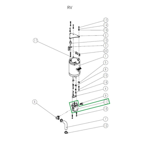 Шестеренчатый масляный насос ричтрака RV (АС) по ценам производителя в Краснодаре с доставкой по всей России