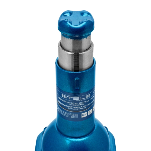 Домкрат механический бутылочный, 2 т, h подъема 180-395 мм, 2 части (домкрат, ручка) Stels по ценам производителя в Краснодаре с доставкой по всей России