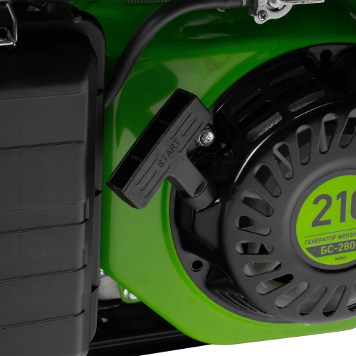 Генератор бензиновый БС-2800, 2.5 кВт, 230В, четырехтактный, 15 л, ручной стартер Сибртех по ценам производителя в Краснодаре с доставкой по всей России