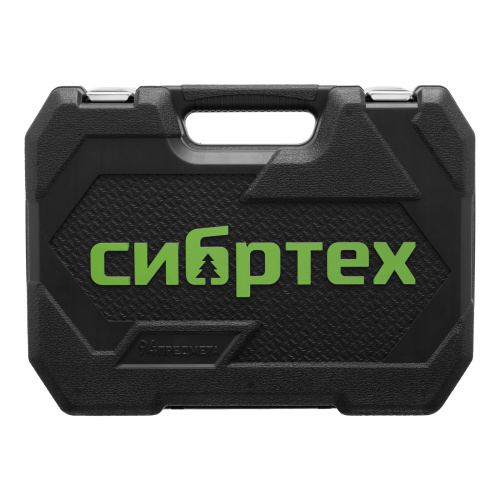 Набор инструментов, 1/2", 1/4", пластиковый кейс, 94 предмета// Сибртех по ценам производителя в Краснодаре с доставкой по всей России