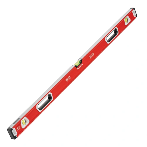 Уровень алюминиевый, магнит, фрезерованный, 3 глазка (1 зеркальный) двухкомпонентные рукоятки, 1200 мм Matrix по ценам производителя в Краснодаре с доставкой по всей России