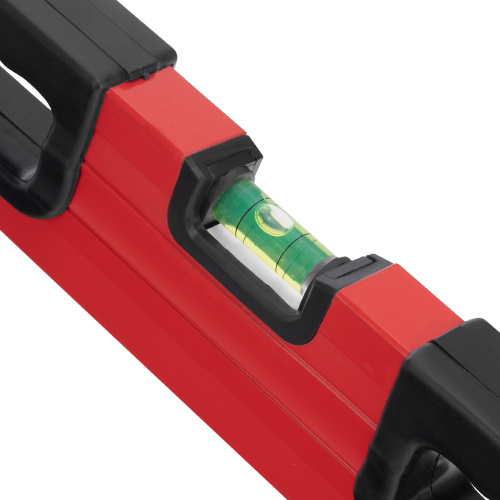 Уровень алюминиевый, 600 мм, фрезерованный, 3 глазка, две эргономичные ручки Matrix по ценам производителя в Краснодаре с доставкой по всей России