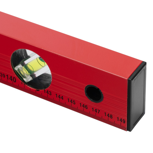 Уровень алюминиевый, 1500 мм, 3 глазка, красный, линейка Matrix по ценам производителя в Краснодаре с доставкой по всей России
