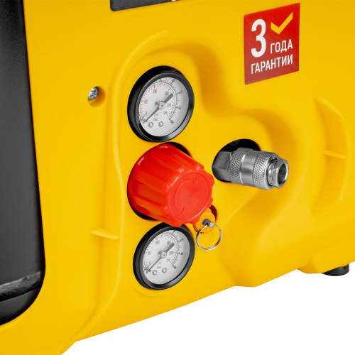 Компрессор воздушный DL1300, 10 бар, 1,3 кВт 180 л/мин 5 л, с набором аксессуаров Denzel по ценам производителя в Краснодаре с доставкой по всей России