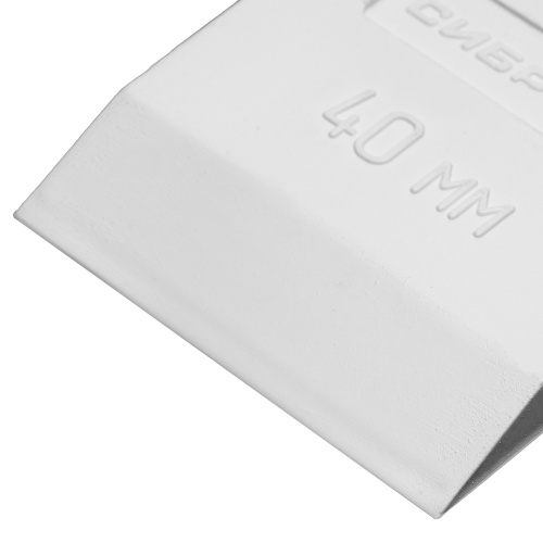 Шпатель, белая резина, 40 мм Сибртех по ценам производителя в Краснодаре с доставкой по всей России