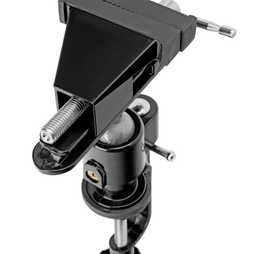 Тиски настольные, многофункциональные, сменная насадка, хомут для дрели, шарнирный механизм, 70 мм Matrix по ценам производителя в Краснодаре с доставкой по всей России