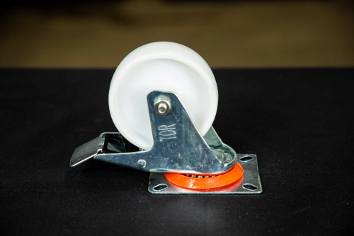 Колесо поворотное полипропилен SRCnb 42 100 мм с тормозом (N) по ценам производителя в Краснодаре с доставкой по всей России