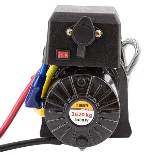 Лебедка автомобильная электрическая LB-3000.3.6 т, 3.4 кВт, 12 В Denzel по ценам производителя в Краснодаре с доставкой по всей России