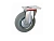 Колесо поворотное серая резина SC 55 f 125 мм по ценам производителя в Краснодаре с доставкой по всей России