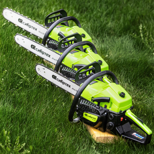 Пила цепная бензиновая БП-4540, 45 см3, шина 40 см, шаг 0.325, паз 1,5 мм, 64 звена Сибртех по ценам производителя в Краснодаре с доставкой по всей России