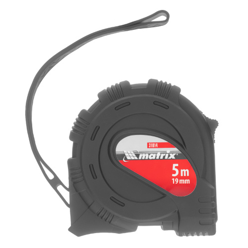 Рулетка Black,5 м х 19 мм,обрезиненный корпус Matrix по ценам производителя в Краснодаре с доставкой по всей России