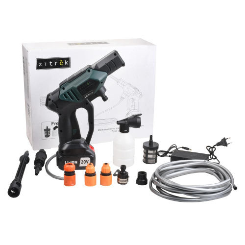 Мойка высокого давления аккумуляторная Zitrek ZKHP 20 Li, 1x4.0Ач по ценам производителя в Краснодаре с доставкой по всей России