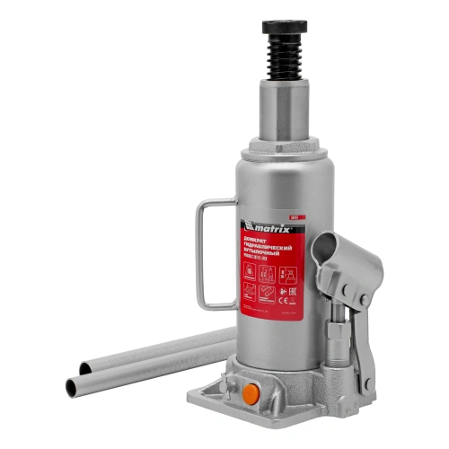 Домкрат гидравлический бутылочный, 10 т, h подъема 230-460 мм Matrix по ценам производителя в Краснодаре с доставкой по всей России