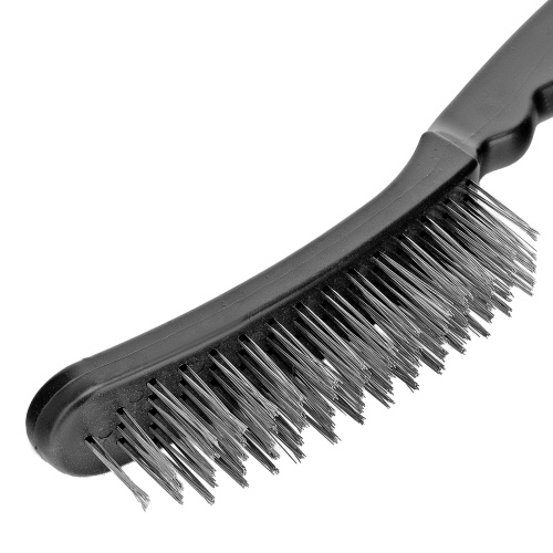 Щетка пятирядная металлическая с пластмассовой ручкой Sparta по ценам производителя в Краснодаре с доставкой по всей России