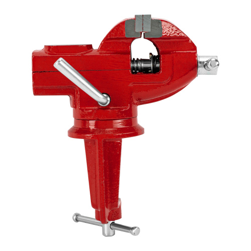 Тиски слесарные, 50 мм, настольные, поворотные, c наковальней MTX по ценам производителя в Краснодаре с доставкой по всей России