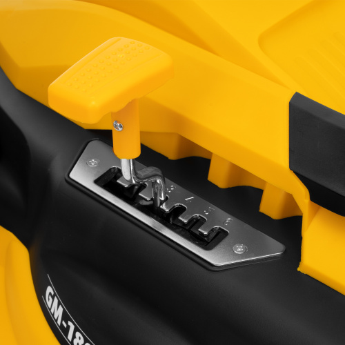 Газонокосилка электрическая GM-1800, 1800 Вт, шир. 38 см, 6 уров., травосб. 40 л. Denzel по ценам производителя в Краснодаре с доставкой по всей России