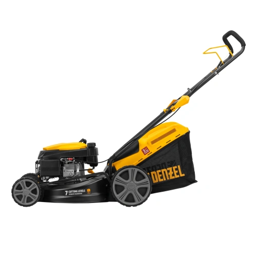 Газонокосилка бензиновая GLD-460, 146 куб.см, ширина 46 см, ручная, 7 уровней, травосборник 50 л Denzel по ценам производителя в Краснодаре с доставкой по всей России