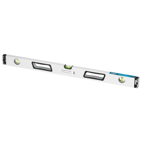 Уровень алюминиевый, 800 мм, усиленный, рукоятки, фрезерованный, 3 глазка, магнитный Gross по ценам производителя в Краснодаре с доставкой по всей России