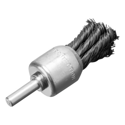 Щетка для дрели, 25 мм, "чашка" со шпилькой, крученая металлическая проволока Matrix по ценам производителя в Краснодаре с доставкой по всей России