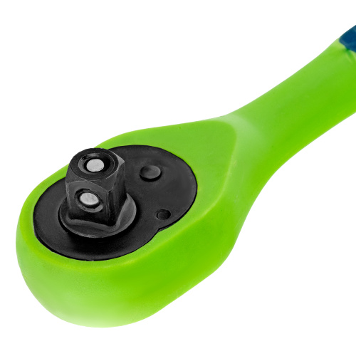 Ключ-трещотка 3/8", CrV, 72 зуба, с быстрым сбросом Сибртех по ценам производителя в Краснодаре с доставкой по всей России