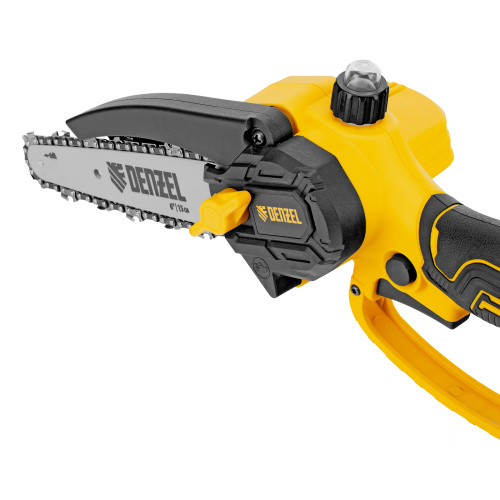 Цепная мини-пила аккумуляторная бесщет., CCS-150, шина 150 мм, Li-Ion, 20 В Denzel по ценам производителя в Краснодаре с доставкой по всей России