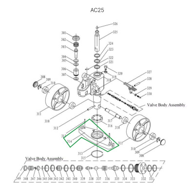 Опорная площадка гидроузла гидравлических тележек JC20 по ценам производителя в Краснодаре с доставкой по всей России