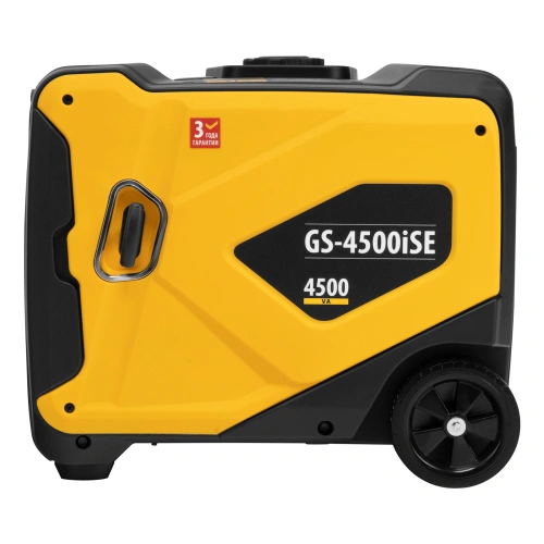 Генератор инверторный GS-4500iSE, 4,5 кВт, 230 В, закрытый корпус, электростартер Denzel по ценам производителя в Краснодаре с доставкой по всей России