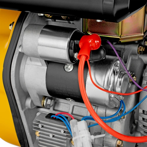 Генератор дизельный DES-55E, 5,5 кВт, 230 В, 11 л, электростартер Denzel по ценам производителя в Краснодаре с доставкой по всей России