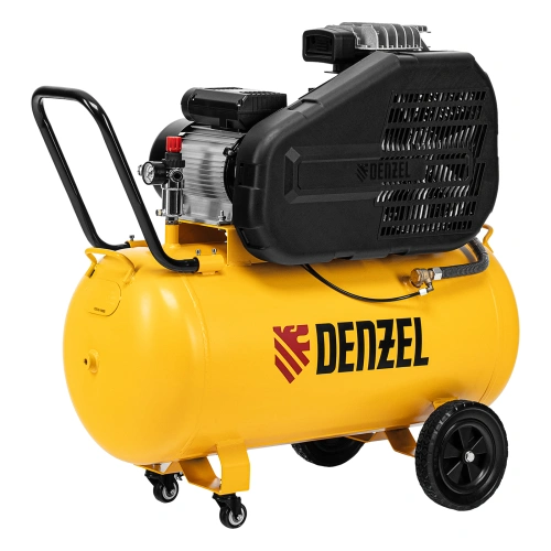 Компрессор воздушный рем. привод BCI 2200/100, 2,2 кВт, 100 литров, 420 л/мин Denzel по ценам производителя в Краснодаре с доставкой по всей России