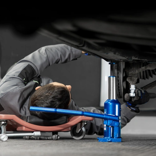 Домкрат гидравлический бутылочный телескопический, 4 т, h подъема 190-480 мм Stels по ценам производителя в Краснодаре с доставкой по всей России