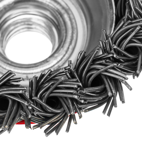 Щетка для УШМ, 75 мм, М14, "чашка", крученая проволока 0.8 мм Matrix по ценам производителя в Краснодаре с доставкой по всей России