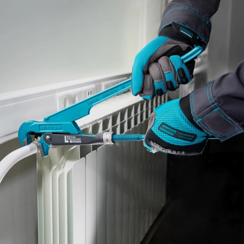 Ключ трубный рычажный 1.5, №2, цельнокованый, CrV, тип "L" Gross по ценам производителя в Краснодаре с доставкой по всей России