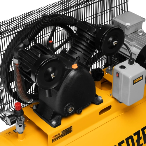 Компрессор воздушный рем. привод BCV 5500-T/200, 5,5 кВт, 200 литров, 850 л/мин Denzel по ценам производителя в Краснодаре с доставкой по всей России