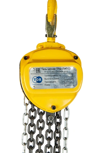 Таль ручная шестеренная TOR ТРШ C 2ТХ12М по ценам производителя в Краснодаре с доставкой по всей России