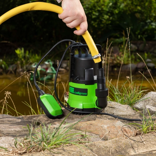 Дренажный насос для чистой воды СДН500-5, 500 Вт, напор 8 м, 8000 л/ч Сибртех по ценам производителя в Краснодаре с доставкой по всей России