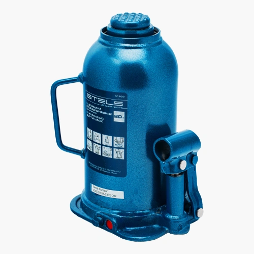 Домкрат гидравлический бутылочный, 20 т, h подъема 235-445 мм Stels по ценам производителя в Краснодаре с доставкой по всей России