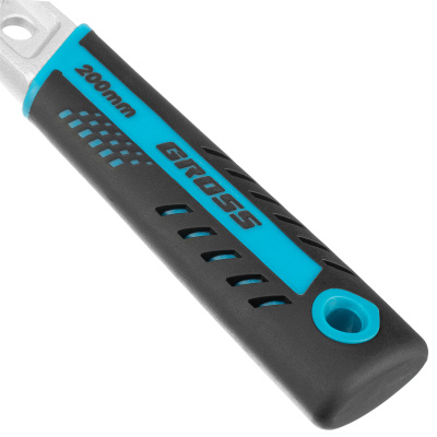 Ключ разводной, 200 мм, CrV, двухкомпонентная ручка Gross по ценам производителя в Краснодаре с доставкой по всей России