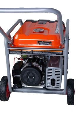 Генератор бензиновый 5,0 кВт 220В 27 л с электростартером и колесами TOR KM6500H по ценам производителя в Краснодаре с доставкой по всей России