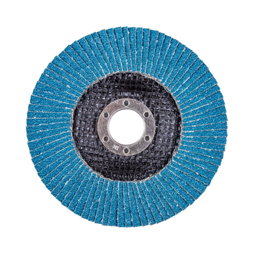 Круг лепестковый для шлифования по нержавеющей стали FTL Ergo цирконий 27 125 х 22,2 мм P40 по ценам производителя в Краснодаре с доставкой по всей России