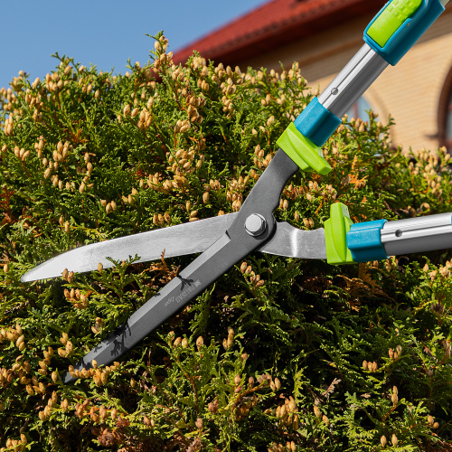 Кусторез, 640 - 820 мм, телескопические алюминиевые рукоятки, Luxe, Palisad по ценам производителя в Краснодаре с доставкой по всей России