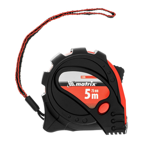 Рулетка Status Magnet 3 fixations,5 м х 25 мм,обрезиненный корпус,зацеп с магнитом Matrix по ценам производителя в Краснодаре с доставкой по всей России