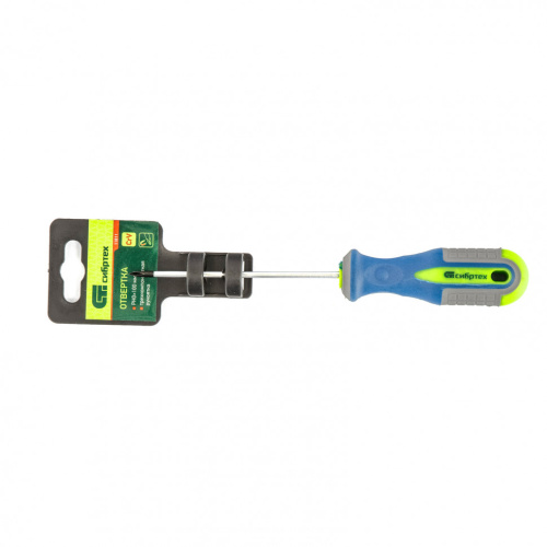 Отвертка, PH0 х 100 мм, CrV, трехкомпонентная рукоятка Сибртех по ценам производителя в Краснодаре с доставкой по всей России