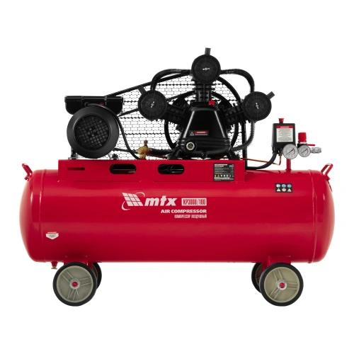 Компрессор воздушный ременный привод КР3000/100  3,0 кВт, 100 литров, 510 л/мин МТХ по ценам производителя в Краснодаре с доставкой по всей России