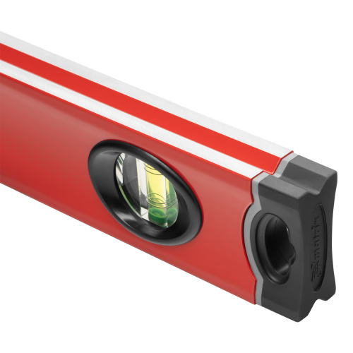 Уровень алюминиевый, 800 мм, 3 глазка, ударопрочные заглушки, двухкомпонентные ручки Matrix ProFI по ценам производителя в Краснодаре с доставкой по всей России